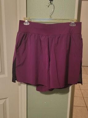 4 Livi Active Athletic Shorts with Built-In Inner Short